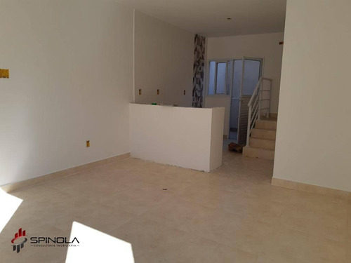 Sobrado Com 2 Dormitórios À Venda, 57 M² Por R$ 230.000 - Maracanã - Praia Grande/sp - So0078
