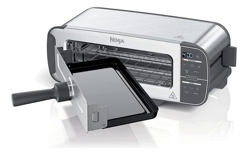 Ninja St100 Foodi 2-in-1 Flip Toaster, Capacidad De 2 Rebana