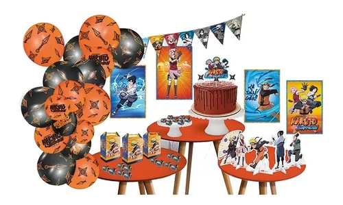 Topo de Bolo Naruto - Fazendo a Nossa Festa