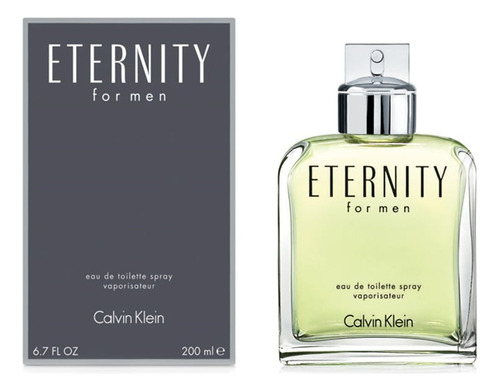 Ck Eternity Men Edt 200 Ml