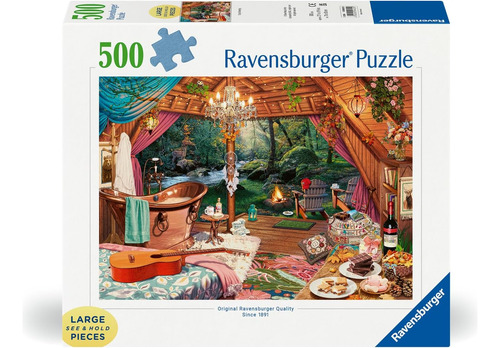 Ravensburger Cozy Glamping Puzzle - Rompecabezas De 500 Piez