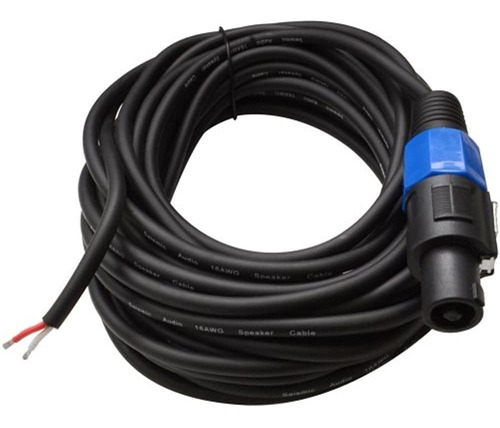 Cable Sismico De Audio Sprw35, Cable De Altavoz De 35 Pies 