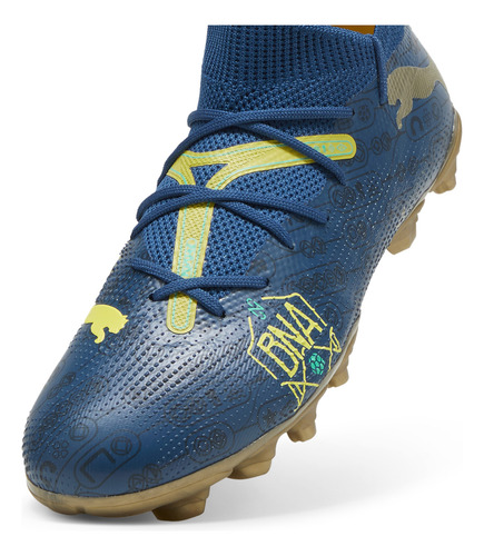 Tenis Para Futbol Puma Future 7 Match Bna Fg/ag Jr Tacos Para Niño