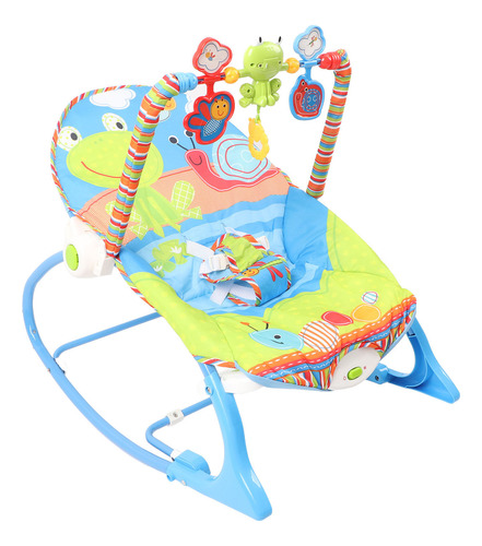 Mecedora Ajustable Con Música Para Bebés, Ergonómica, Bonita