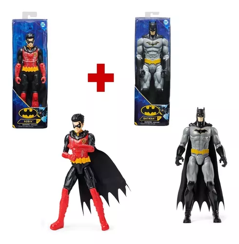 Dc Muñeco Batman Y Robin Pack 2 Piezas