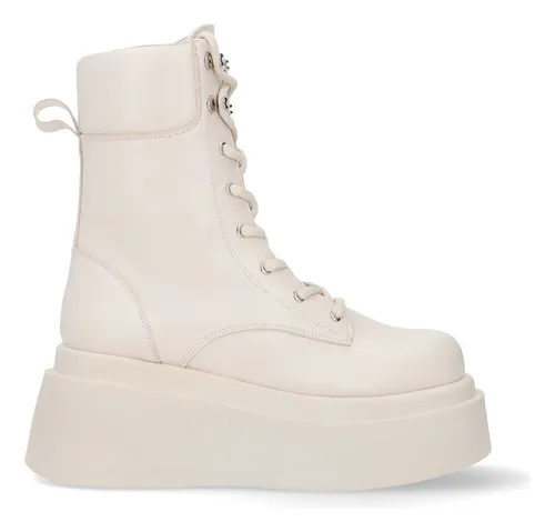 Botas Y Botines Ozono Para Mujer Estilo 648702 Latte Env o gratis