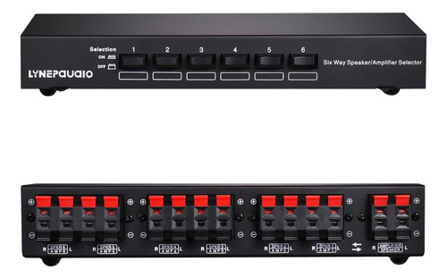 Interruptor Seletor - Estéreo De 6 Interruptor De