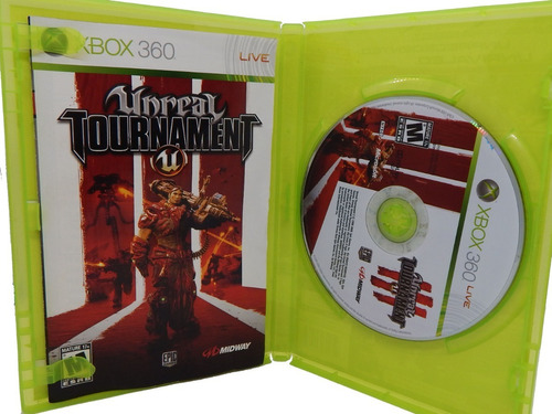 Unreal Tournament Iii Xbox 360 Xbox 360 3 Trqs Ut3 (Usado)