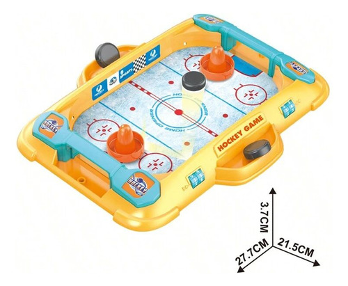 Juego Mesa Mini Hocke Y Pinball De Plástico Para Niños
