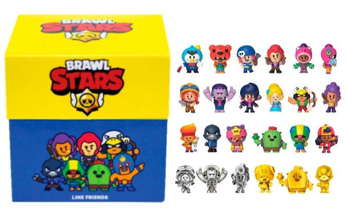 Figura Brawl Stars 4,5cm Articulada Caffaro 2010