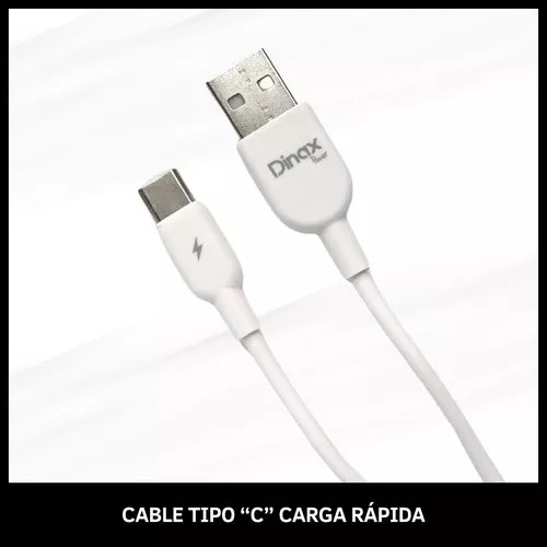 Cable Tipo C Usb Carga Rápida Celular Cargador Datos