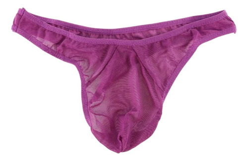 Tanga De Hombre Sexy Malla Transparente Lenceria Mesh 