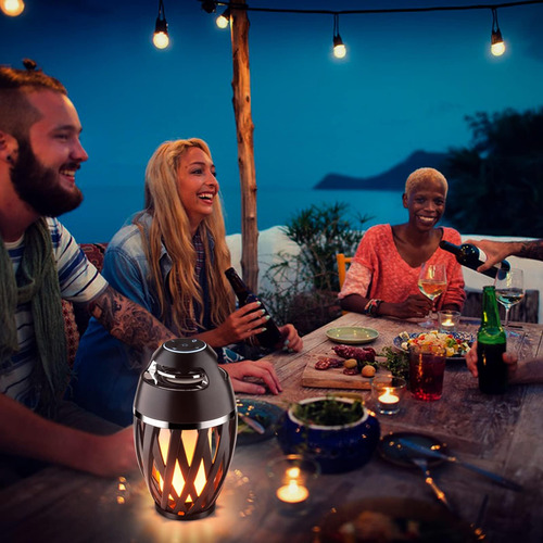Tioneger Flame Altavoces Bluetooth Para Exteriores, Altavoz