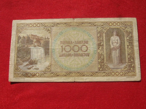 Yugoslavia 1000 Dinaras 1946 