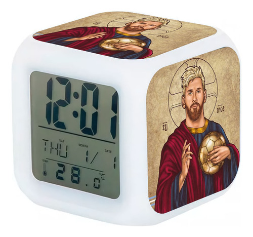 Reloj Despertador: Messi Dios