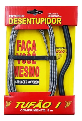Arame Desentupidor Flexível De Fácil Manuseio Vaso E Pia