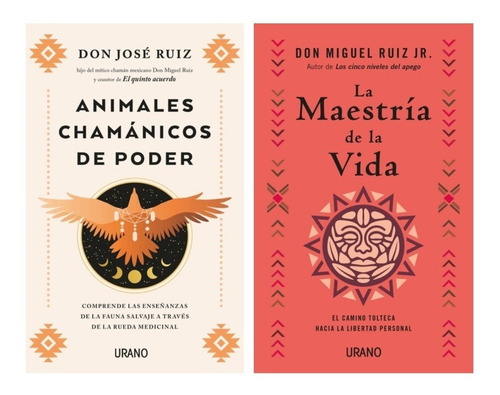 Animales Chamanicos - Maestria Vida - Ruiz - Urano 2 Libros