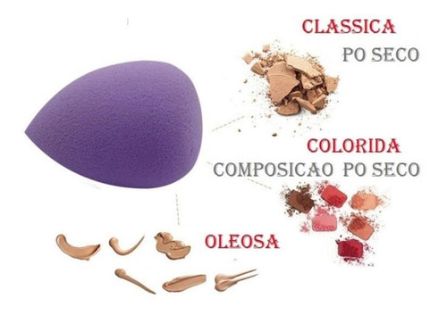 Kit Com 25 Esponja De Maquiagem Para Base Corretivo Atacado