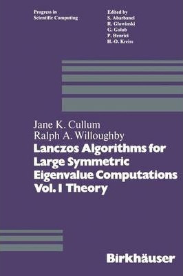 Libro Lanczos Algorithms For Large Symmetric Eigenvalue C...