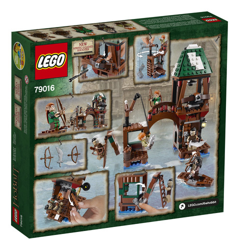 Lego Attack On Lake-town 79016 Con 5 Minifiguras