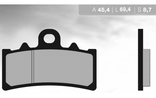 Pastilla Freno Brenta Ft 3154 (fa606) Ktm Duke 200 Delantera