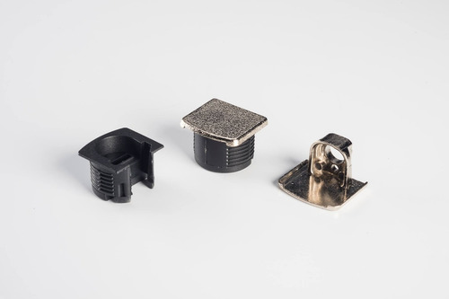 Kit 200 Suporte Prateleira Invisível Uniblock Vb 52 15mm