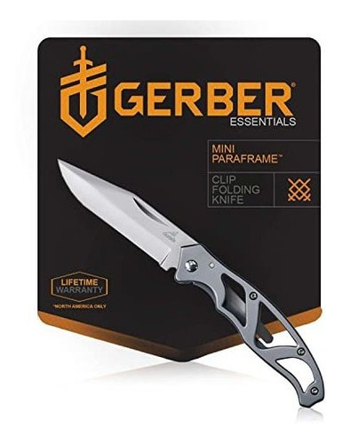 Gerber Gear 22-48485 Paraframe Mini Cuchillo De Bolsillo, Ho