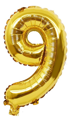 4 Globos En Colores De Números Para Helio, Jumbo 40 Pulgadas