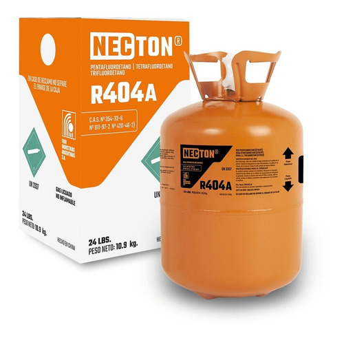 Gas Refrigerante R404 Garrafa 10.90 Kg Necton