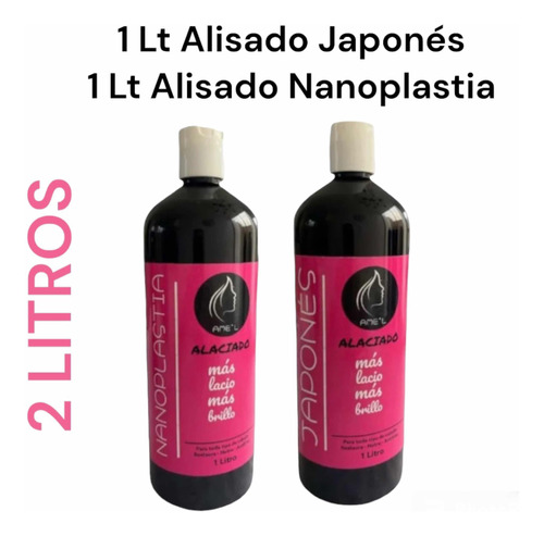 2 Lts De Alisado. Japonés Y Nanoplastia. Reestructura Amel