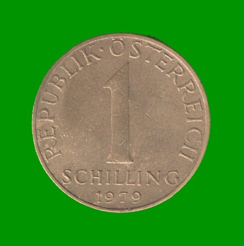 Moneda De Austria 1 Chelin, Año 1979, Estado Usada.-