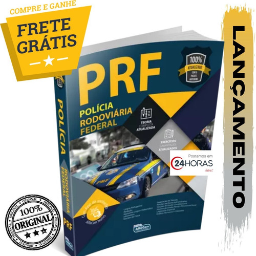 Apostila Polícia Rodoviária Federal Prf Alfacon - Sem Frete