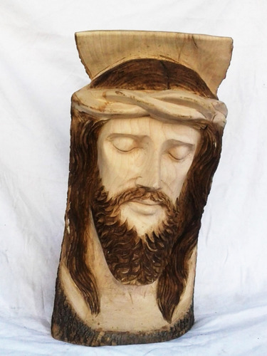 Featured image of post Cristo Tallado Madera Si t tambi n disfrutas tallando madera este trabajo de el rinc n de un aprendiz te