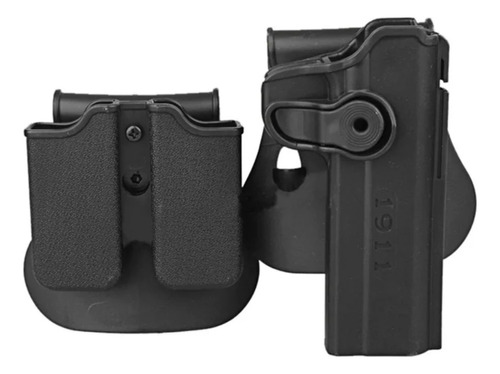 Funda Holster Pistola Táctica Mod. 1911 Con Porta Cargador  