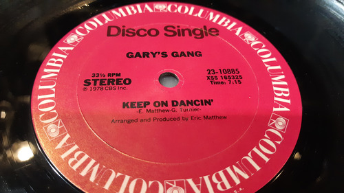 Garys Gang Keep On Dancin Do It At The Disco Vinilo Maxi Usa