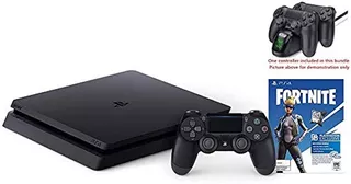 Playstation 4 Slim 1 Tb Consola Fortnite Bundle Con Base De