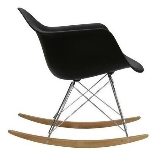 Imagen 5 de 7 de Sillon Silla Vintage Nordico Eames X2 Mecedor Con Posabrazos