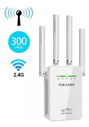 Configuração Fácil E Rápida: Pix-link Repetidor 4 Antenas