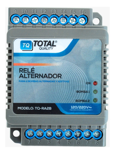 Rele Alternador Para 2 Bombas Alternadas Y Aditivas 110/220v