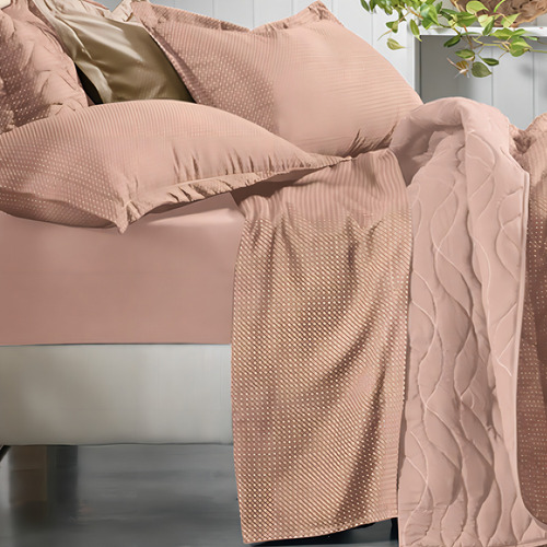 Jogo Cama Lençol Casal Altenburg Toque Acetinado Slim Cor Rosa