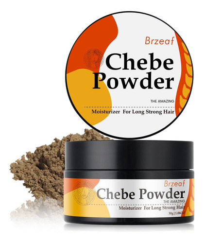 Brzeaf Polvo De Chebe Natural (1.06oz), Polvo De Chebe Para