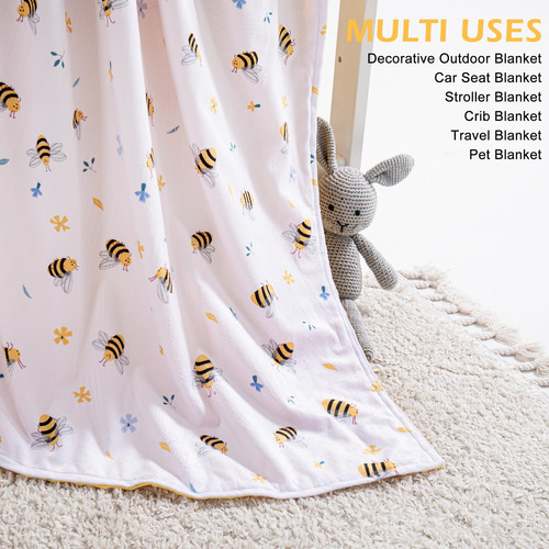 Qsteheml - Mantas De Bebé Súper Suaves Para Niños, Manta Lig