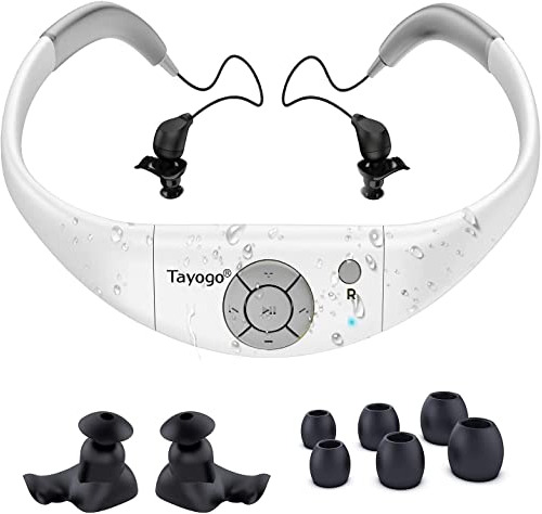 Jugador Mp3 Impermeable Para La Natación, Tayogo Ipx8 6xm5l