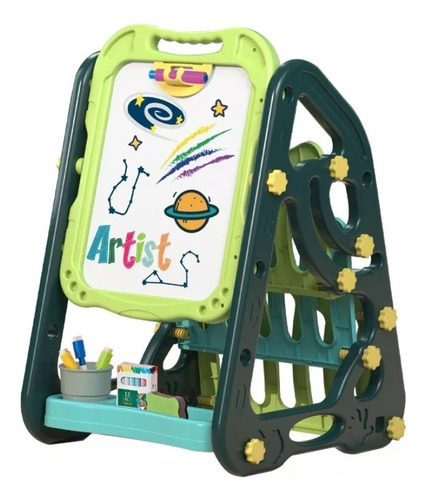 Caballete Para Niños Doble Cara Con Tablero Magnético