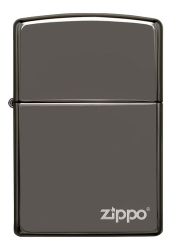 Zippo Clásico Gris Oscuro 150zl Original Universo Binario