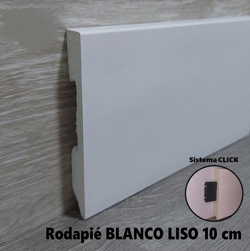 Rodapié Blanco Liso Ext 10x2.40x15