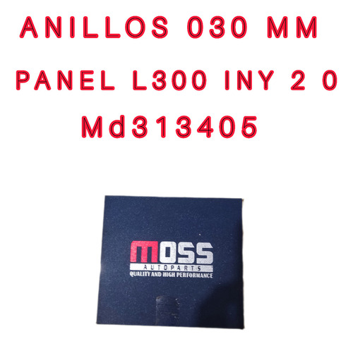 Anillos Motor 030 Mm Mitsubishi Panel L300 2.0