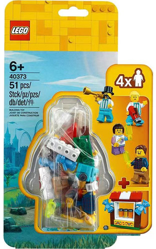 Set De Accesorios De Minifiguras Lego Fairground 40373