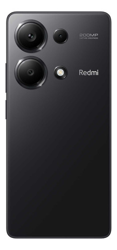 Celular Redmi Note 13 Pro Black - 256 Gb - 8gb Ram