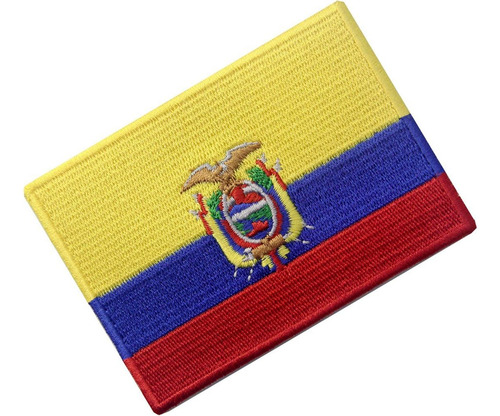 Parche Nacional Bordado De Bandera De Ecuador Coser O P...